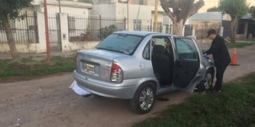 A Martín Sebastián Berton lo ejecutaron dentro de un Chevrolet Corsa frente a la casa de su madre\u002E (Twitter)