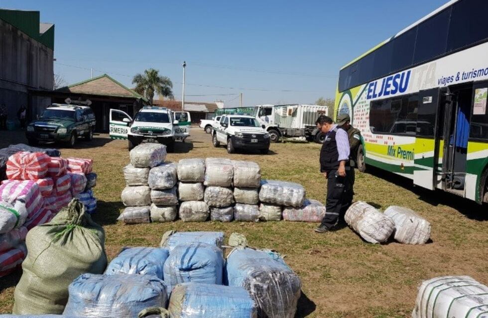 Secuestran un cargamento de mercadería ilegal valuado en $36 millones