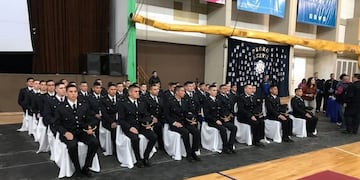 Colación de la 77° promoción de Oficiales Ayudantes de la Policía de Santa Cruz