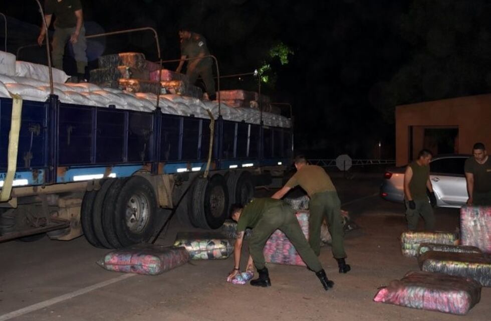Gendarmería incautó mercadería por 4 millones de pesos