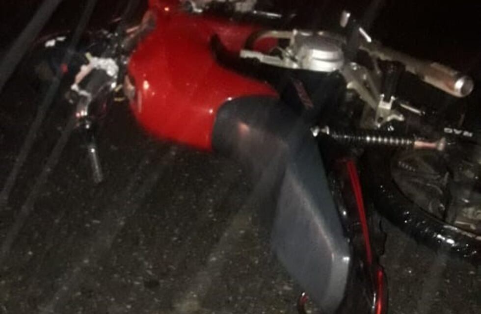 Jesús María: un menor de edad está grave tras accidentarse en su moto