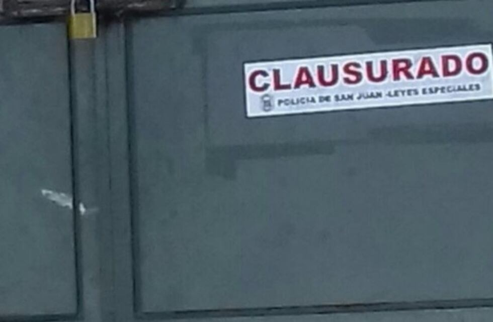 Clausuraron un depósito ilegal de alimentos de los merenderos del Gobierno de San Luis