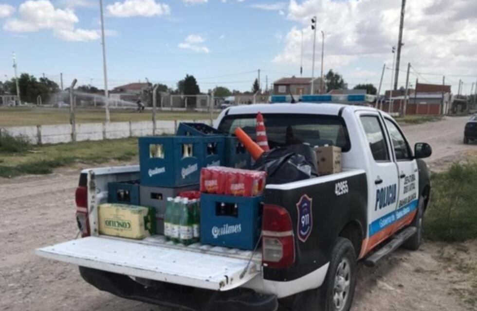 Incautaron más 500 bebidas en una vivienda de Cerri