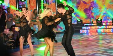 Morena Rial y Charlotte Caniggia en la Salsa de a tres (Web)