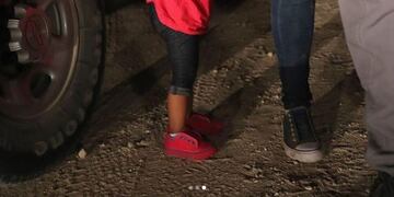 La desgarradora historia detrás de la foto viral de esta niña llorando\u002E (Foto: John Moore/Getty Images)