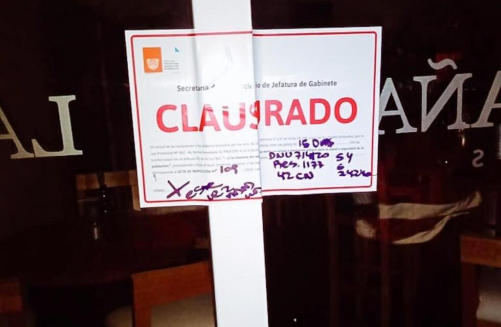 Ushuaia: clausuraron locales gastronómicos por incumplir protocolos sanitarios
