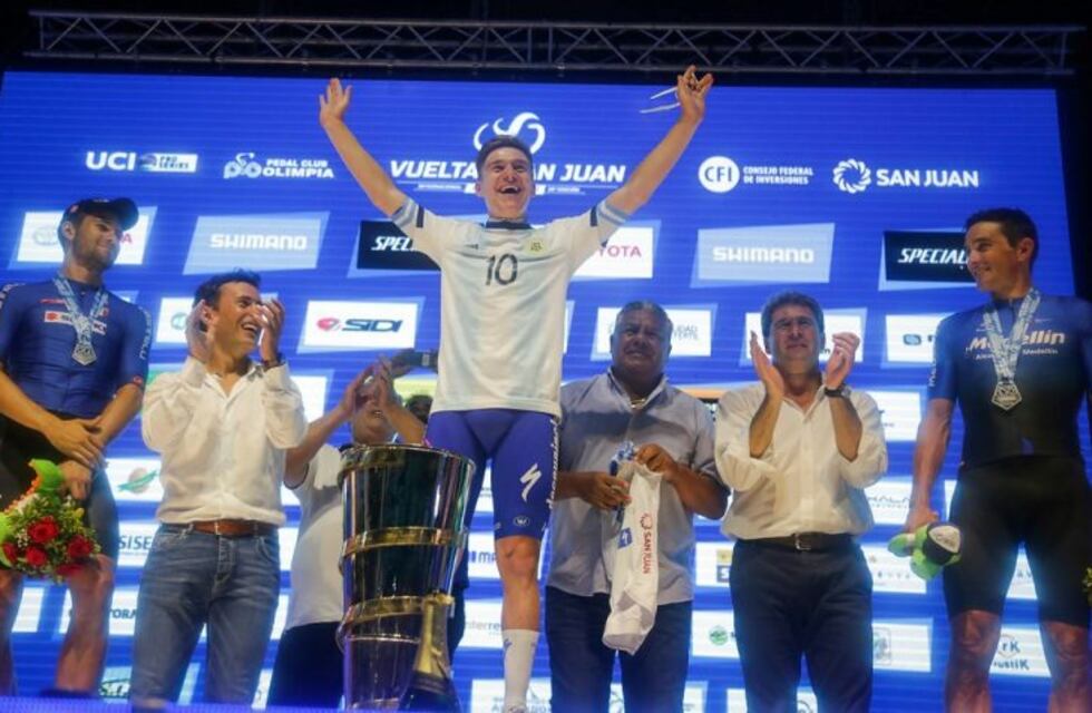 El joven "maravilla" del ciclismo, campeón de la Vuelta a San Juan