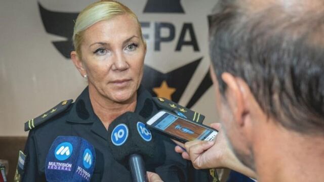 Clarisa Fany Carrera subjefa de la Fuerza Policial Antinarcotráfico\u002E