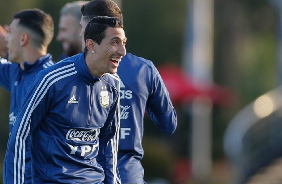 "Acá es donde más feliz me siento" dijo Di María de cara a la Copa América