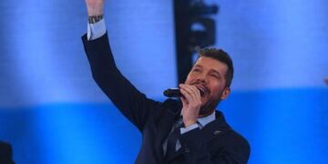 Tinelli festejó la clasificación al Mundial