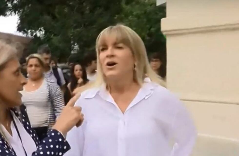 Verónica Irizar fue increpada en plena conferencia de prensa y confirmó que denunciará a sus agresores