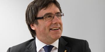 Ex presidente catalán, Carles Puigdemont, antes de una rueda de prensa en Berlín (Alemania) (Web)