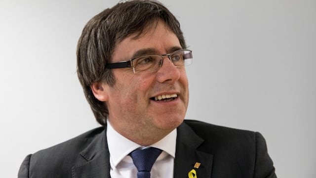 Ex presidente catalán, Carles Puigdemont, antes de una rueda de prensa en Berlín (Alemania) (Web)