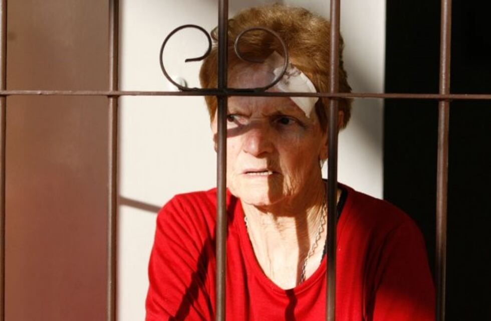 Una mujer de 81 años fue atacada por dos pitbull y se salvó de milagro