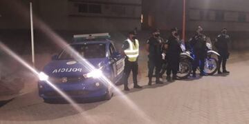 Operativo control de la policía