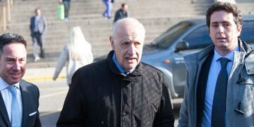 Roberto Lavagna en Comodoro Py (Foto: Rolando Andrade)