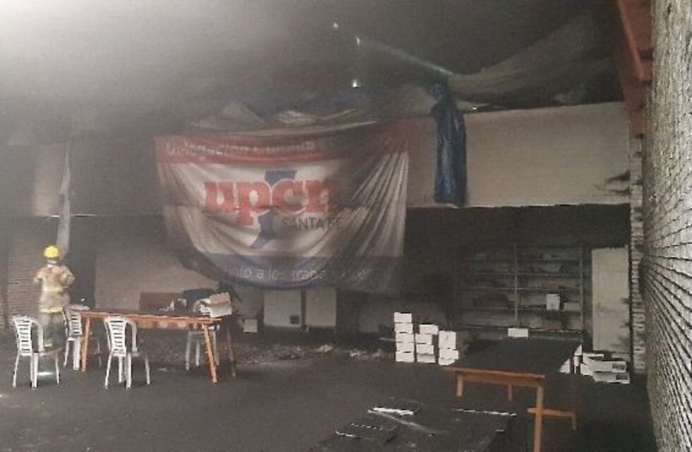 UPCN denunció un incendio intencional en la Colonia de Oliveros