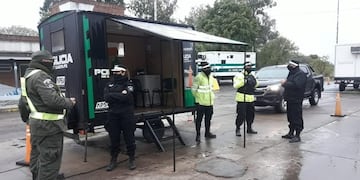 La Agencia Provincial de Seguridad Vial (APSV) encabeza controles rápidos en Florencia, sobre la Ruta 11\u002E (Gobierno de Santa Fe)