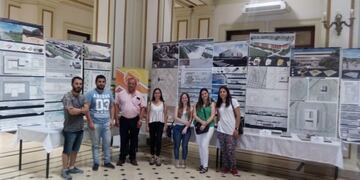 Muestra de maquetas del Campus Universitario de Tres Arroyos (prensa)