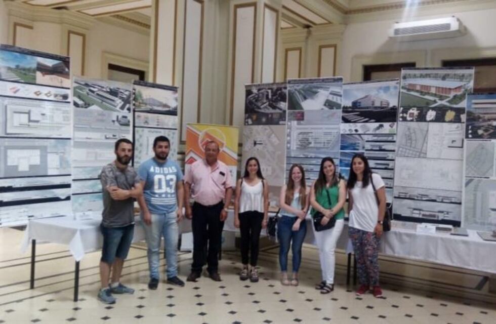 Muestras de maquetas de alumnos de arquitectura para el Campus Universitario