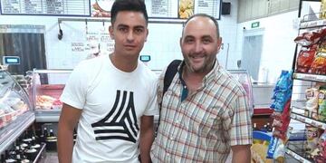 Pity Martínez de compras por San Rafael