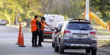 Controles en Bahía Blanca