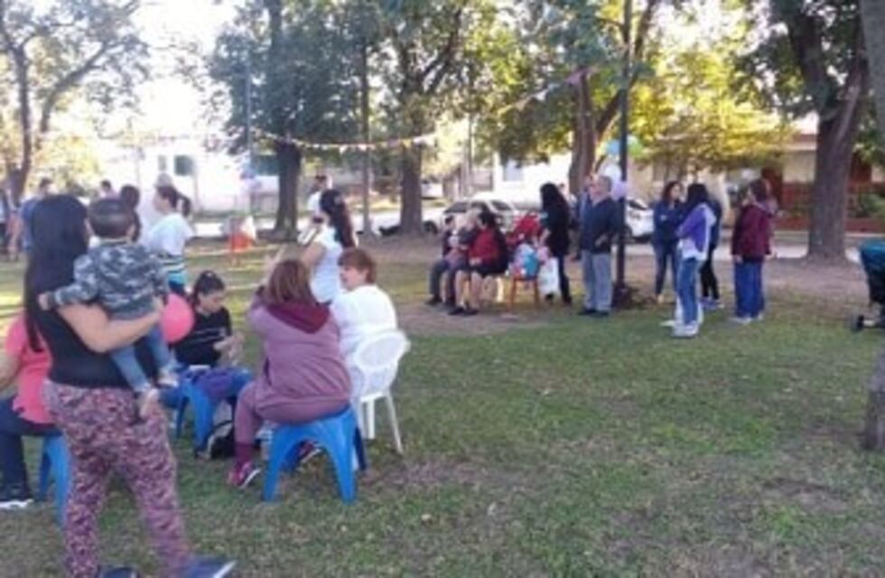 Se inauguró la plaza de Barrio 25 de Mayo en Alta Gracia