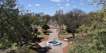 Vista Rafaela - Plaza 25 de Mayo