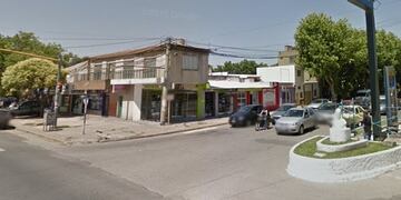 El hecho ocurrió este domingo por la tarde en la vecina localidad\u002E (Street View)