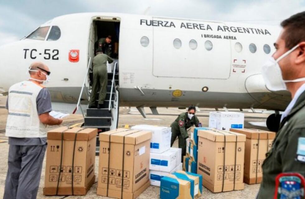 Llegan mil reactivos enviados por Nación a La Pampa para el diagnóstico del coronavirus