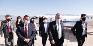 Alberto Fernández en La Rioja