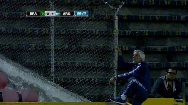 Gerardo Salorio invitu00f3 a pelear a hinchas brasileu00f1os.