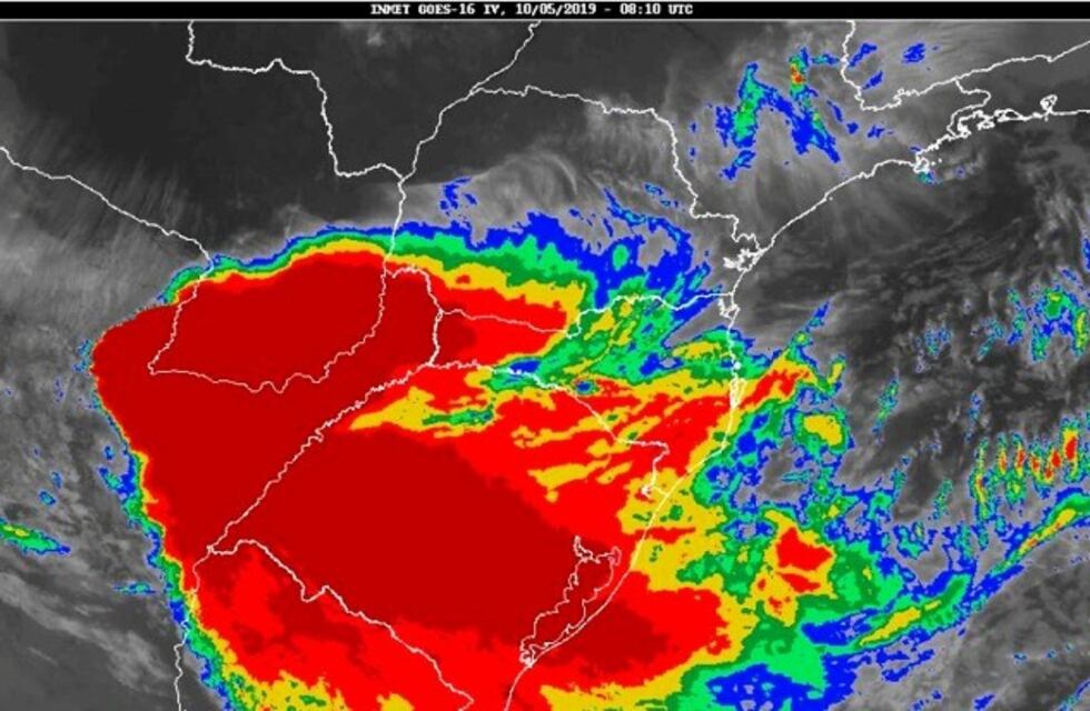 En vivo: vea la llegada de la tormenta a Posadas