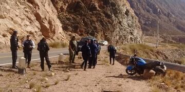Grave accidente en la ruta 7, con destino hacia Uspallata, Mendoza\u002E