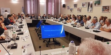 Primera reunión paritaria docente