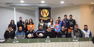 Se dictará un curso de entrenador de vóley en la provincia (Foto: Augusto Maldonado)\u002E