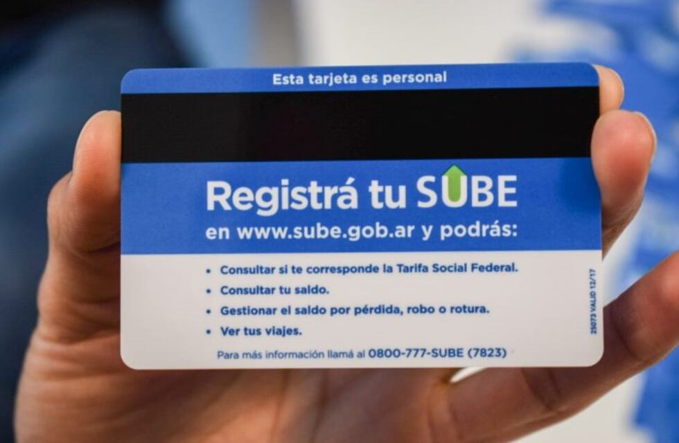 Llega la tarjeta SUBE a La Rioja