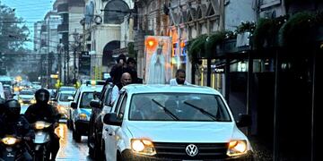 Virgen de Fátima llegó a Salta\u002E (Facebook Catedral de Salta)