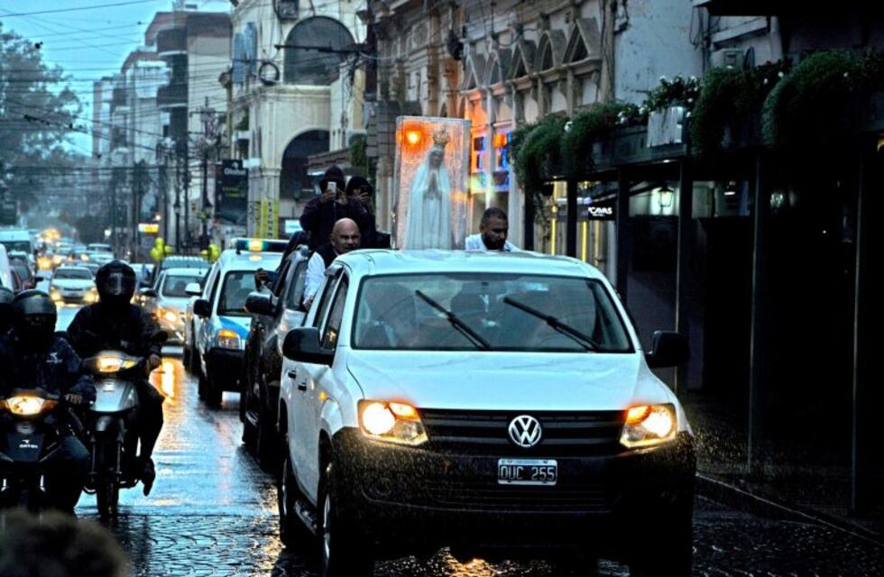 Impresionante recepción de la Virgen de Fátima en Salta
