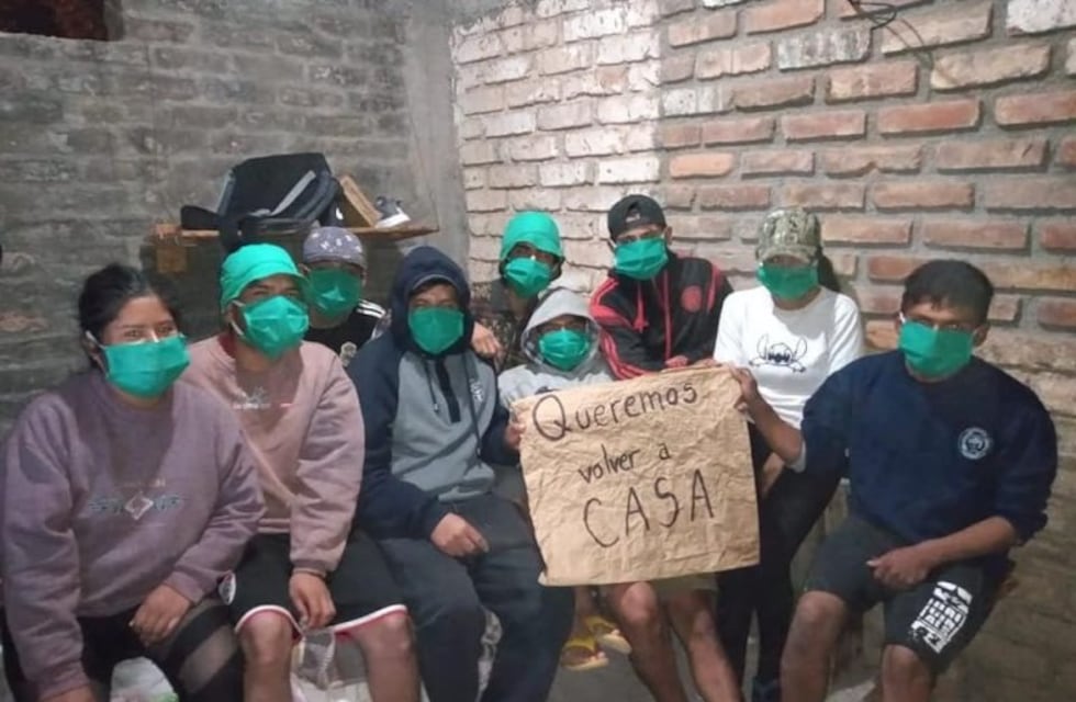 Desesperados: trabajadores golondrinas salteños varados en Mendoza piden ayuda
