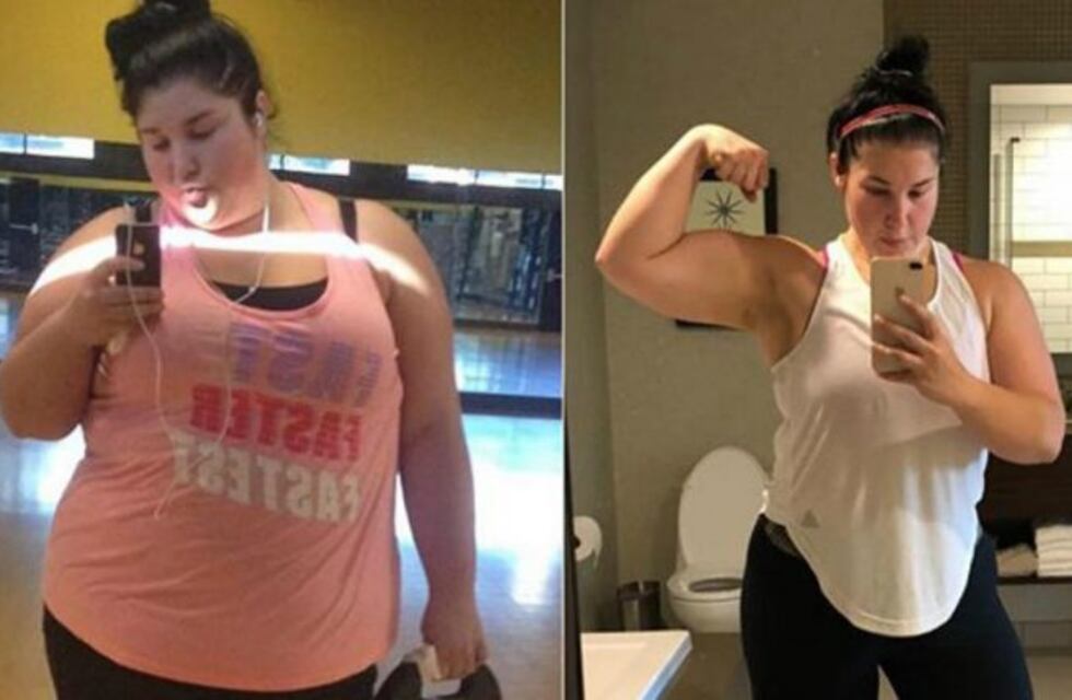 Perdió 57 kilos con un simple cambio en su dieta