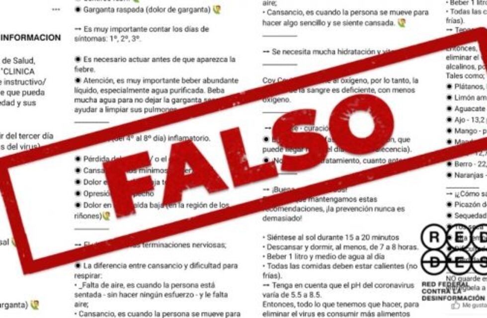 No, consumir alimentos alcalinos no cura el nuevo coronavirus