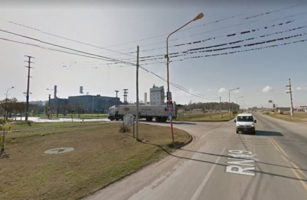 Motociclista sufrió una fractura al chocar con su moto en Arroyito