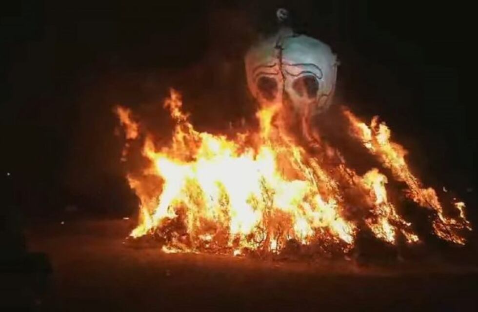 Se vivió el tradicional fogón en San Pedro