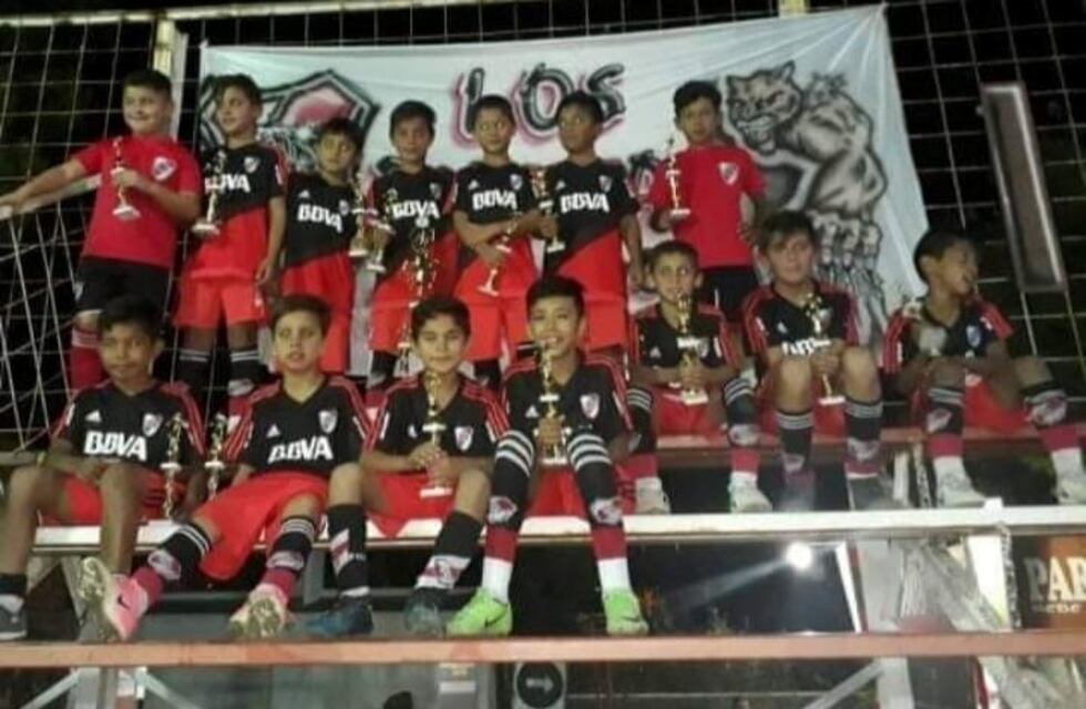 Punta Alta: la escuelita Filial River Plate es tricampeona