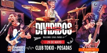 Divididos 30 años en Posadas