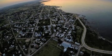 Vista aérea de Miramar de Ansenuza