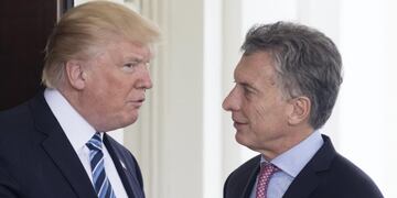 Donald Trump y Mauricio Macri se verán las caras nuevamente en el marco de una nueva cumbre del G20, a realizarse este viernes 30 de octubre y el sábado 1 de noviembre en Buenos Aires, Argentina\u002E EFE/Michael Reynolds