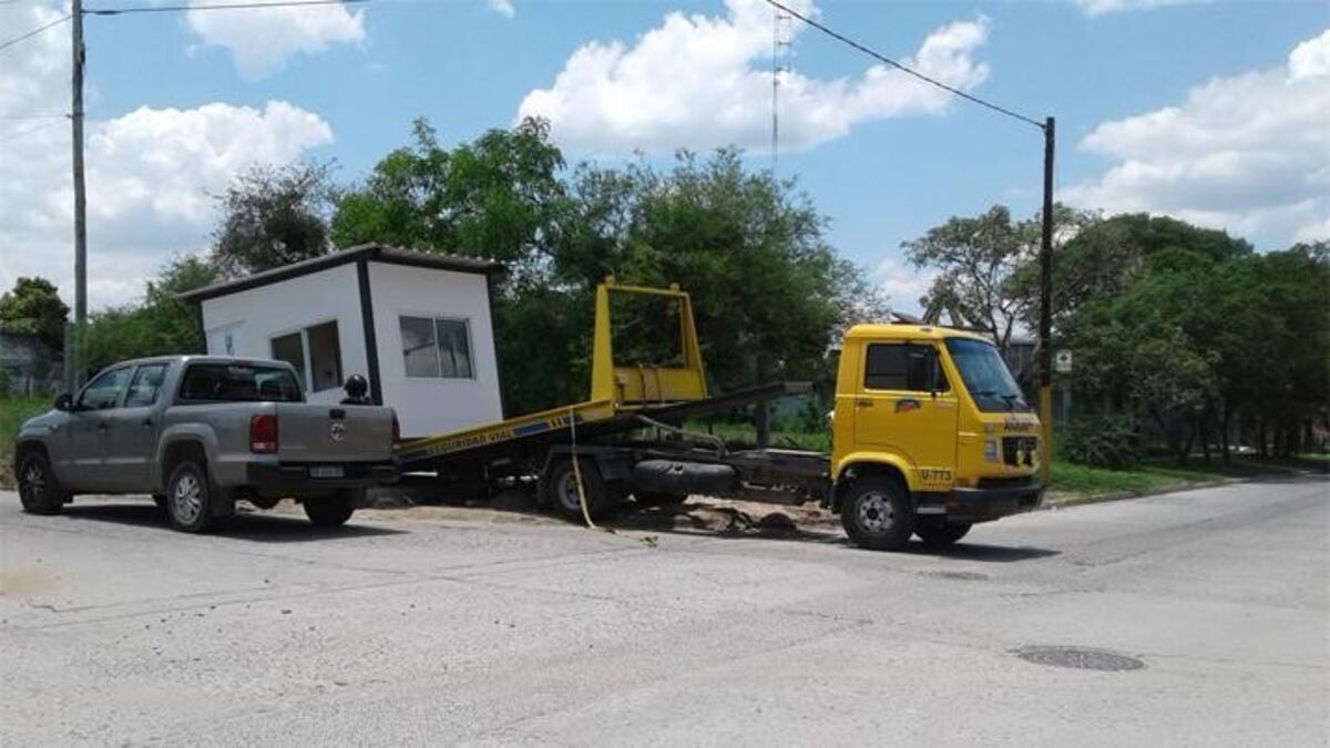 En Santiago del Estero, continúan las instalaciones de las casillas de seguridad