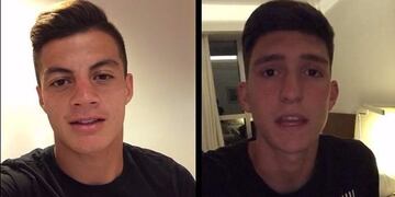 Leonardo Balerdi y Elías López, jugadores puntanos\u002E